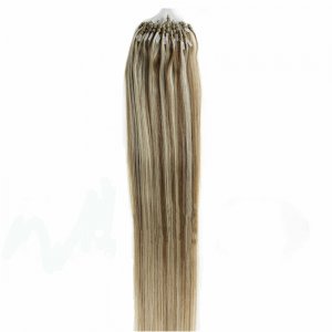 14"16"18"20"22"24"26"100pcs/Set Micro Ring Loop Hair Remy Human Hair Extensions #M12/613